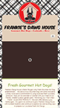 Mobile Screenshot of frankiesdawghouse.com